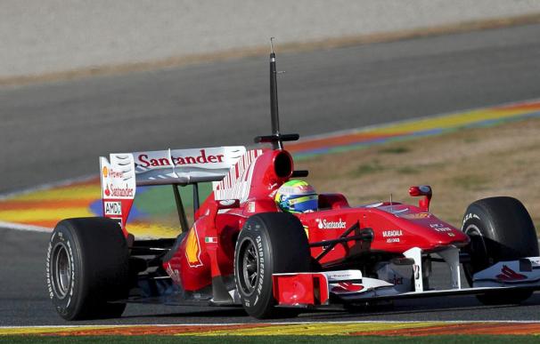 Massa prolonga su dominio en Valencia con Hamilton tercero