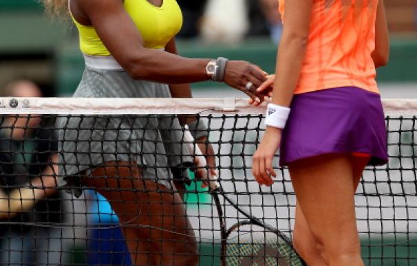 Victoria sobre Serena Williams en Roland Garros 2014