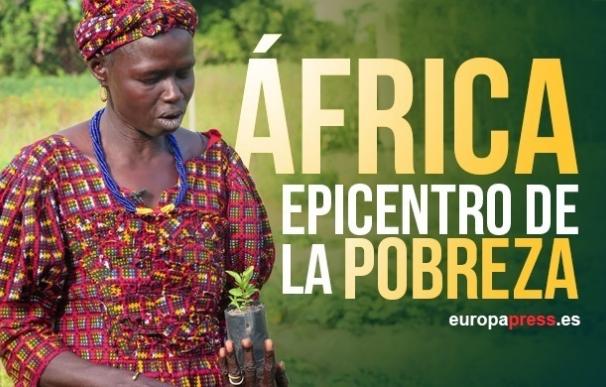 La pobreza extrema se desplaza de la costa atlántica al centro de África en la última década