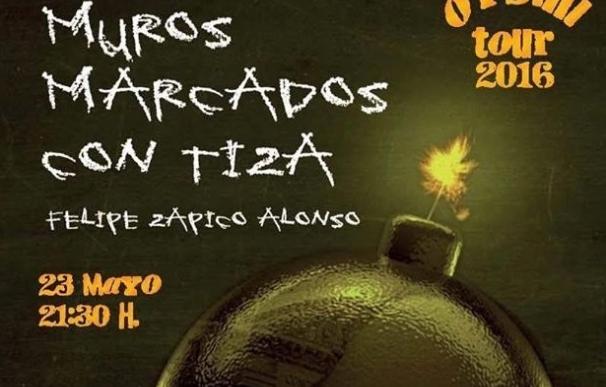 Felipe Zapico trae sus 'Muros marcados con tiza' este lunes al Café Zalacaín