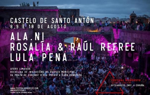 El Festival Noroeste Estrella Galicia incorpora a su cartel a ALA.NI, Lula Pena y el flamenco de Rosalía