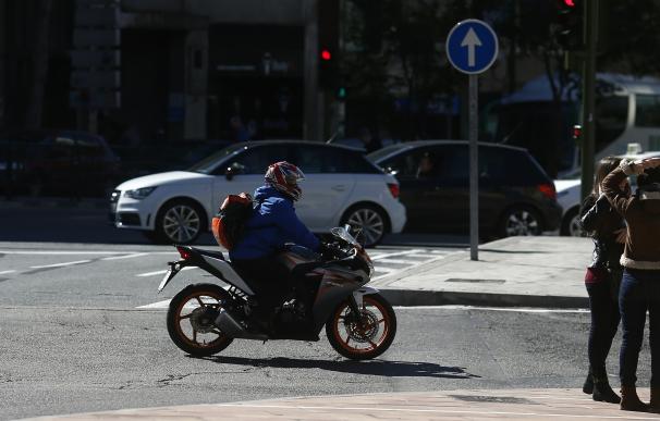 Cerca de un 20% de los fallecidos en 2015 en accidente de tráfico era usuario de motocicleta