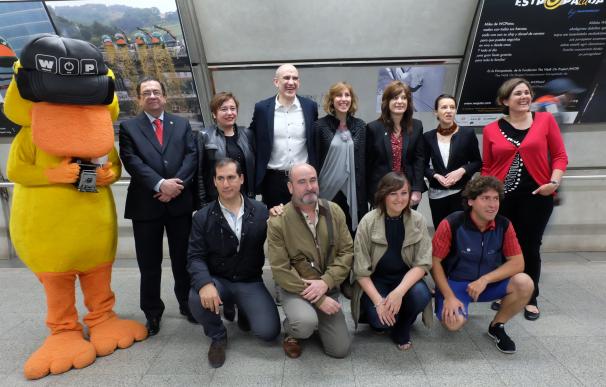 Metro Bilbao acoge una exposición con las fotos más singulares de la Estropatada