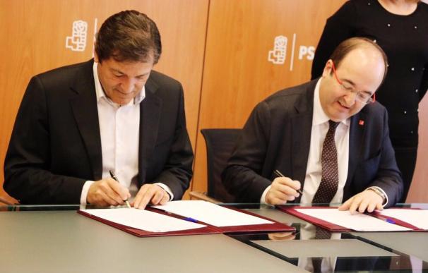 El PSOE y el PSC firman la paz y seguirán caminando juntos