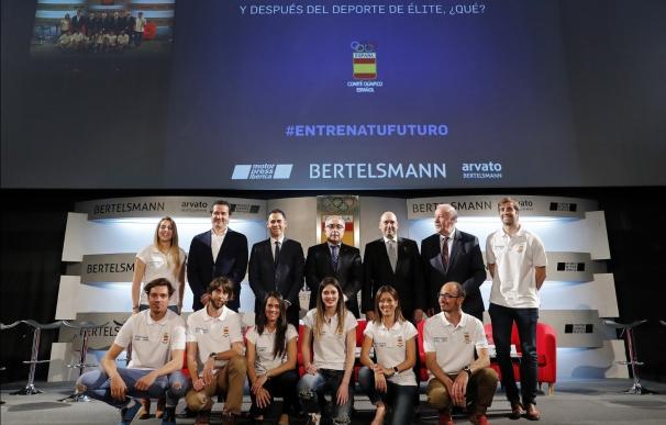 El Comité Olímpico Español y el Grupo Berstelmann presentan la II Promoción de 'Entrena tu futuro'