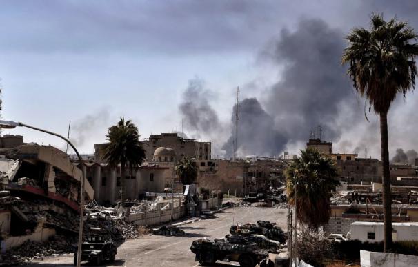 Las fuerzas de Irak expulsan a Estado Islámico de los principales edificios gubernamentales de Mosul