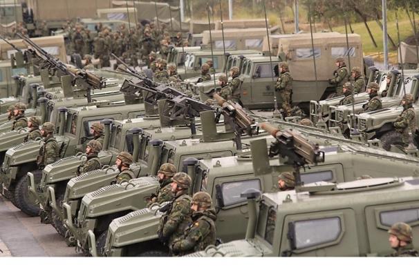 España envía a Polonia 500 vehículos de combate y 70 contenedores para el gran ejercicio de la punta de lanza de la OTAN