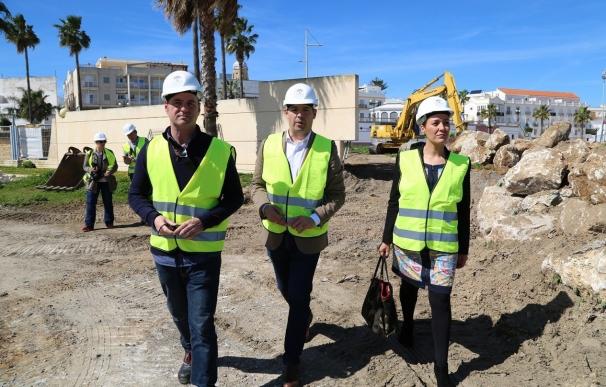 La Junta acomete las obras del nuevo acceso peatonal al puerto de Rota que mejorará la integración con la ciudad