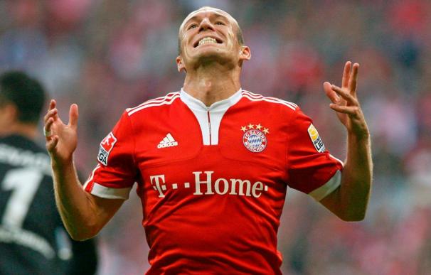 El holandés Arjen Robben es elegido futbolista del año en Alemania
