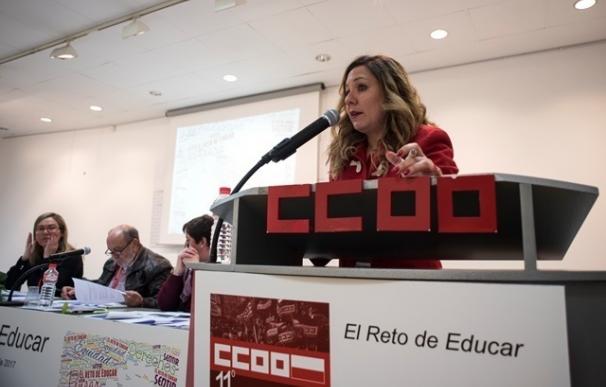Conchi Sánchez, reelegida por unanimidad secretaria general de la Federación de Enseñanza de CCOO