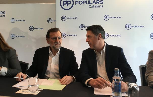 Rajoy clausurará mañana el congreso del PP catalán pidiendo diálogo y cumplir la ley