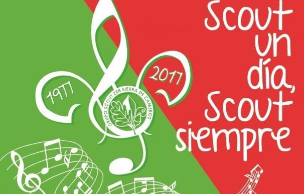 Festival de canciones scouts para celebrar los 40 años de fogatas, actividades y campamentos del grupo Sierra de Cameros