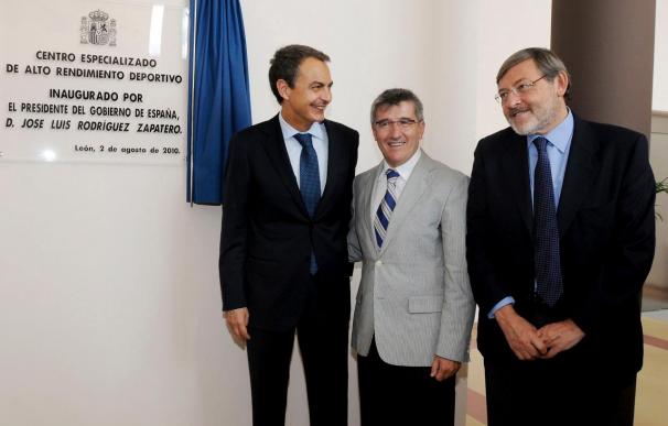 Zapatero inaugura uno de los mejores centros de alto rendimiento de Europa
