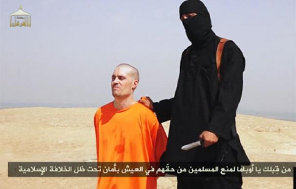 Vídeo difundido por el IS en el que aparece la ejecución de Foley.