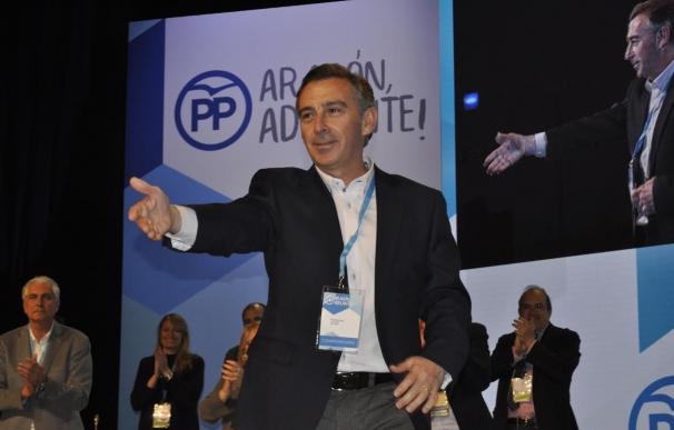Luis María Beamonte, elegido presidente del PP Aragón con más del 97% de los votos