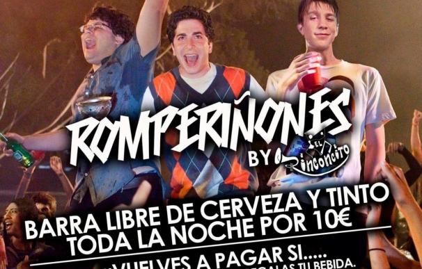 Piden suspender un evento en un bar de Cuenca que prohíbe salir del local u orinar si quieres barra libre por 10 euros