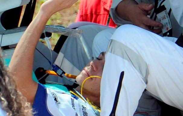 Rossi se somete a una segunda operación por su fractura de tibia y peroné