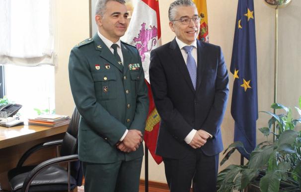 El teniente coronel Alfonso Martín Fernández, nuevo jefe de la Comandancia de Burgos