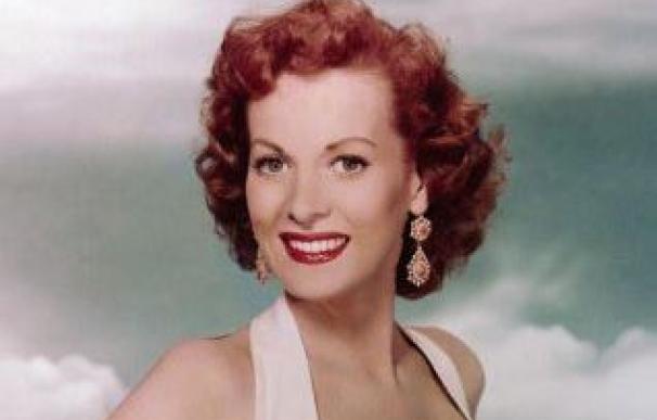 La actriz Maureen O'Hara, en una imagen de archivo.