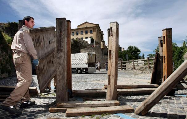 Por primera vez el vallado del encierro de San Fermín tendrá madera de origen sostenible