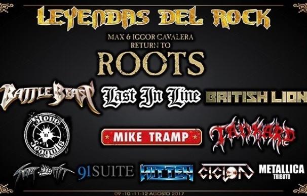 Max & Igor Cavalera, Steve Harris y Mike Tramp completan el cartel del Leyendas del Rock 2017
