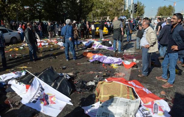 Más de 80 muertos y cientos de heridos en dos atentados en Ankara, Turquía