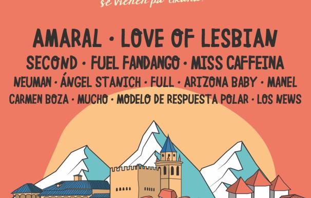 Amaral, Love of Lesbian o Fuel Fandango participarán en el Festival Granada Sound de septiembre