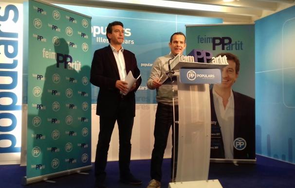 Company anuncia que Toni Fuster será el secretario general del PP balear si alcanza la Presidencia del partido