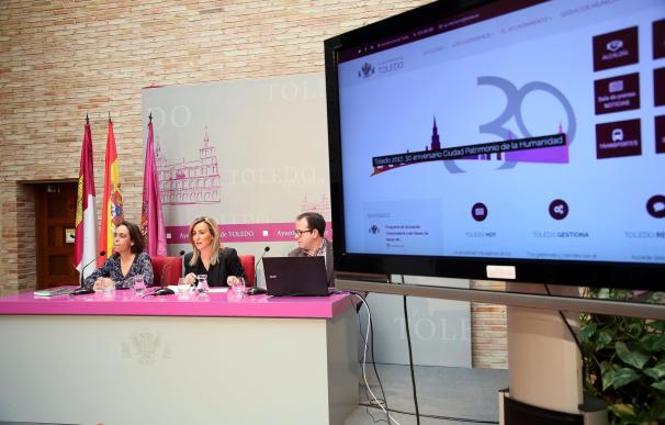 Una sección de atraer inversiones y otra para informar de pactos por el Tajo, en la nueva web del Ayuntamiento de Toledo
