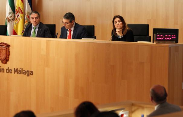 La "precariedad" en el Consorcio de Bomberos y el centro Guadalmedina protagonizarán el pleno de la Diputación