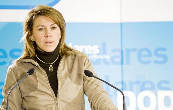 La secretaria general del PP, María Dolores de Cospedal - EFE