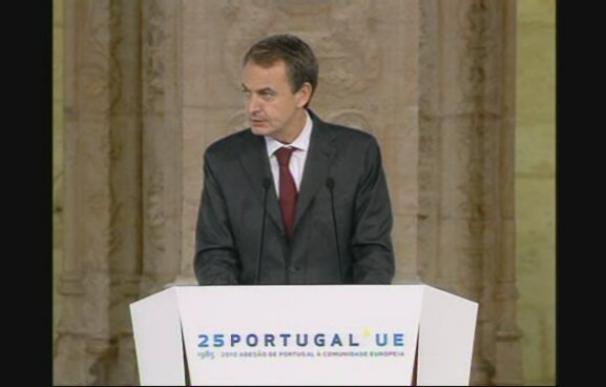 Zapatero afirma que Europa no puede entenderse sin la huella ibérica
