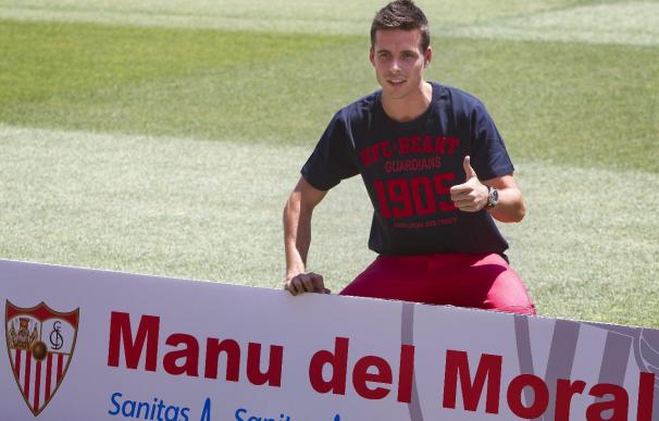 Del Moral, ilusionado con "ganar títulos" en el Sevilla