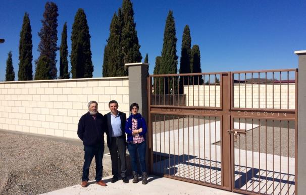 El Gobierno de La Rioja apoya la ampliación del cementerio de Cordovín para atender una demanda de los vecinos