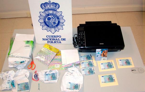 Dos detenidos por falsificar y pagar con billetes falsos de 20 euros en hoteles de Ávila