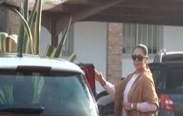 Isabel Pantoja regresa a la cárcel de Alcalá de Guadaíra (Sevilla) tras disfrutar de un tercer permiso de seis días