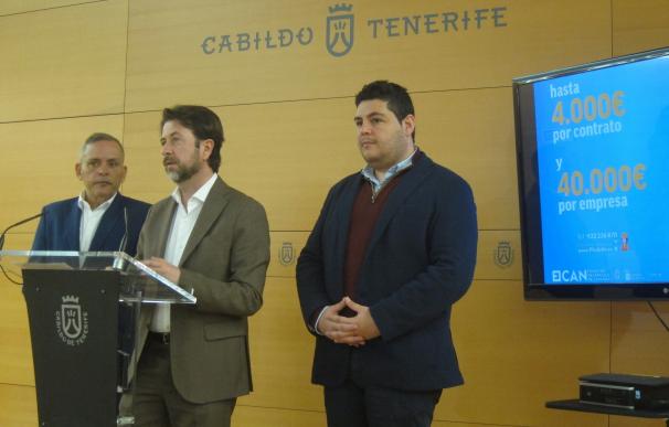 El Cabildo de Tenerife invierte 1 millón de euros en la séptima convocatoria del Plan de Empleo