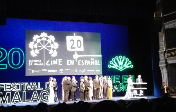 Fran Perea y Manuela Vellés alzan el telón de la 20 edición del Festival de Málaga