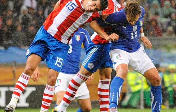 1-1. La vigente campeona Italia solo puede empatar con una seria Paraguay