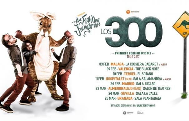 El trío granadino "Los 300" ofrecerá un concierto en Almendralejo (Badajoz)