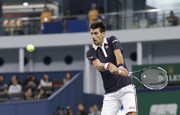 Novak Djokovic arrolla a Klizan (6-2, 6-1) en su debut en Shanghai y sigue imparable / Getty Images