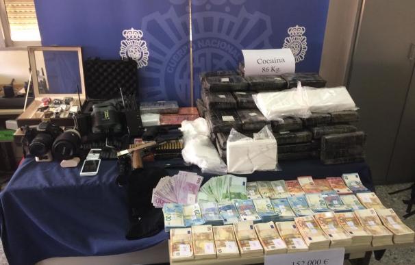 La Policía desarticula una red dedicada al tráfico de cocaína a gran escala