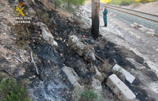 La Guardia Civil esclarece la causa de los incendios que calcinaron 4 hectáreas de masa forestal en Calasparra