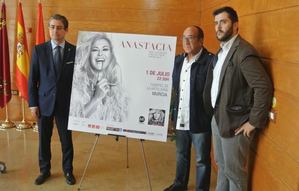 Anastacia elige Murcia dentro de su gira 'The ultimate tour'