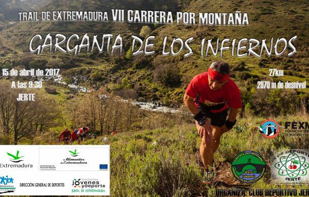 La VII Carrera por Montaña Garganta de los Infiernos tendrá lugar el próximo 15 de abril en Jerte (Cáceres)