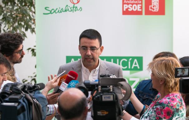 Jiménez (PSOE-A) señala que los ciudadanos no van a olvidar "ni un segundo" de los cuatro años de "plomo" del PP