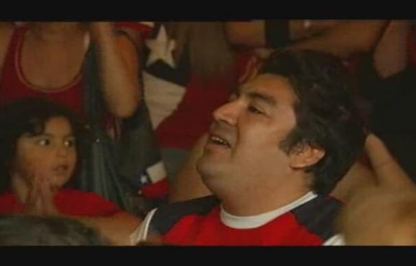 Chile vibra con su selección... en los bares de Málaga