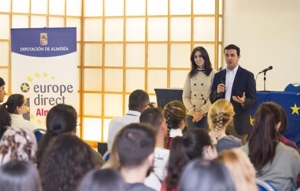 Unos 300 alumnos de Ciclos Formativos Superiores conocen las posibilidades de Europa gracias a Diputación