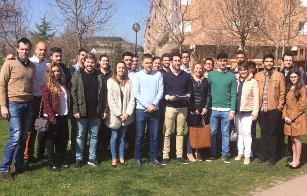 Jóvenes del PP apoyan candidatura Cuca Gamarra porque "representa el futuro del proyecto del PP de La Rioja"
