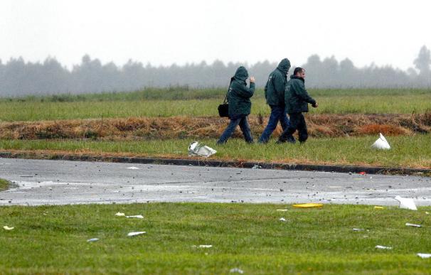 Cuatro muertos al accidentarse dos avionetas junto al aeropuerto de Asturias